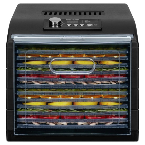 Сушка для овочів та фруктів Sencor SFD 6600BK Сушка для овочів та фруктів Sencor SFD 6600BK