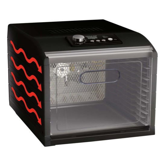 Сушка для овочів та фруктів Sencor SFD 6600BK Сушка для овочів та фруктів Sencor SFD 6600BK