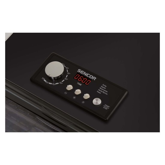 Сушка для овочів та фруктів Sencor SFD 6600BK Сушка для овочів та фруктів Sencor SFD 6600BK