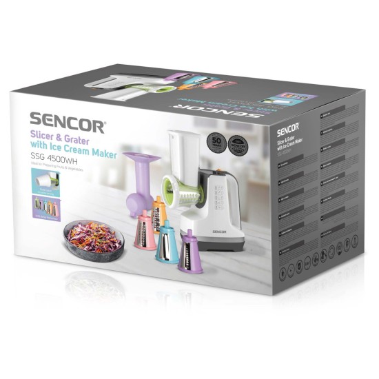 Кухонний комбайн Sencor SSG 4500WH Кухонний комбайн Sencor SSG 4500WH