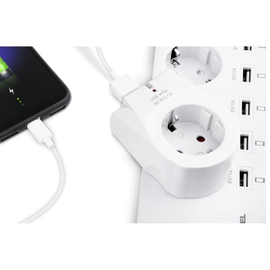 Зарядний пристрій REAL-EL 2*USB 10W (CS-25) Зарядний пристрій REAL-EL 2*USB 10W (CS-25)
