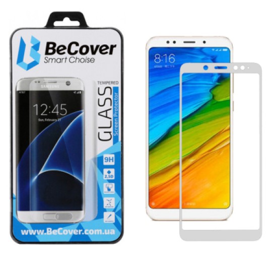 Скло захисне BeCover Xiaomi Redmi Note 5 Pro White (702228) (702228) Скло захисне BeCover Xiaomi Redmi Note 5 Pro White (702228) (702228)