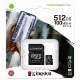 Карта пам'яті Kingston 512GB microSD class 10 A1 Canvas Select Plus (SDCS2/512GB) Карта пам'яті Kingston 512GB microSD class 10 A1 Canvas Select Plus (SDCS2/512GB)