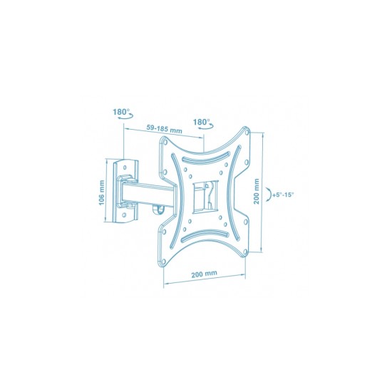Кронштейн Walfix R-333B Кронштейн Walfix R-333B