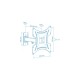 Кронштейн Walfix R-333B Кронштейн Walfix R-333B