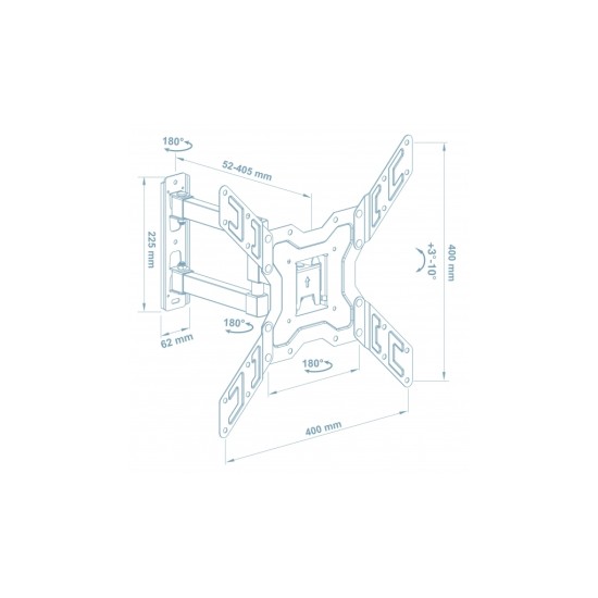 Кронштейн Walfix R-393B Кронштейн Walfix R-393B