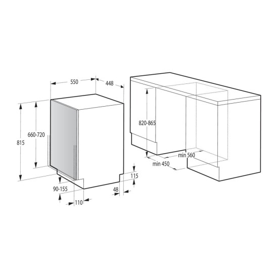 Посудомоечная машина Gorenje GV520E15 Посудомоечная машина Gorenje GV520E15