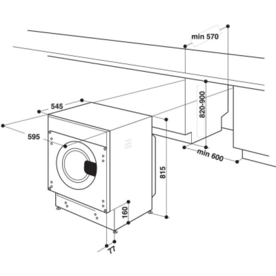 Пральна машина Whirlpool BIWMWG71484E Пральна машина Whirlpool BIWMWG71484E