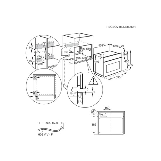 Духова шафа Electrolux KVLAE00WT Духова шафа Electrolux KVLAE00WT