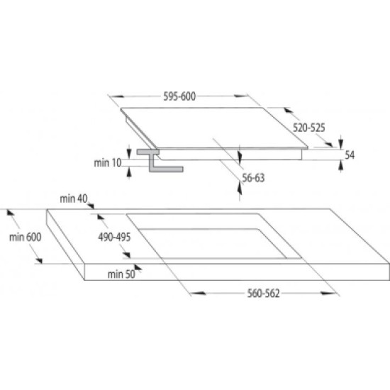Варочна поверхня Gorenje IT643SYW7 Варочна поверхня Gorenje IT643SYW7