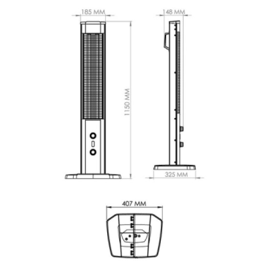 Обігрівач Delfa HI 22232 MICA V Обігрівач Delfa HI 22232 MICA V