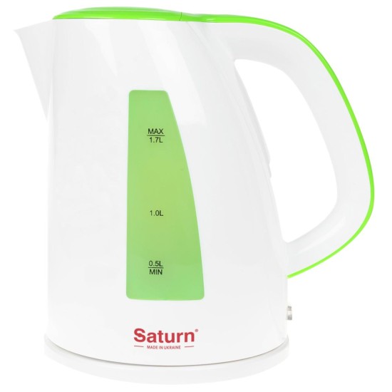 Електрочайник Saturn ST-EK8436U White/Lt.Green Електрочайник Saturn ST-EK8436U White/Lt.Green