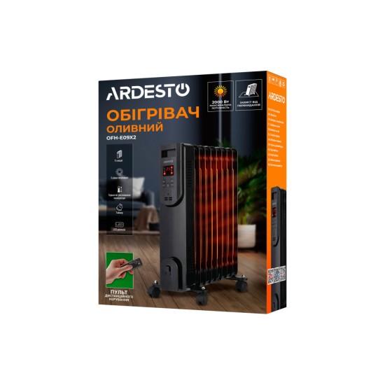 Обігрівач Ardesto OFH-E09X2 Обігрівач Ardesto OFH-E09X2