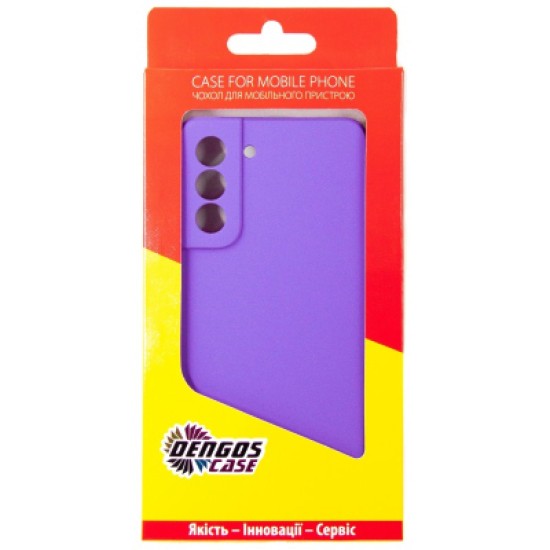 Чохол до мобільного телефона Dengos Carbon Samsung Galaxy S21 FE (purple) (DG-TPU-CRBN-159) Чохол до мобільного телефона Dengos Carbon Samsung Galaxy S21 FE (purple) (DG-TPU-CRBN-159)