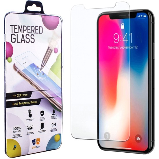 Стекло защитное Drobak Apple iPhone XS (474740) Стекло защитное Drobak Apple iPhone XS (474740)