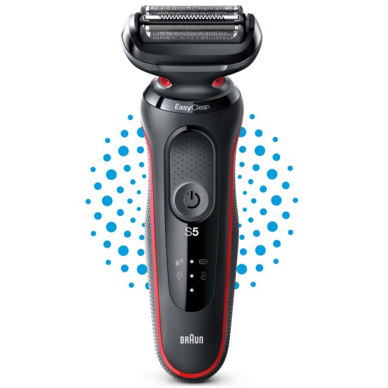 Електробритва Braun Series 5 51-R1000s BLACK / RED Електробритва Braun Series 5 51-R1000s BLACK / RED