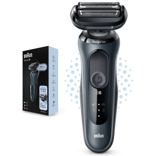 Електробритва Braun Series 6 61-N1000s BLACK / BLACK Електробритва Braun Series 6 61-N1000s BLACK / BLACK