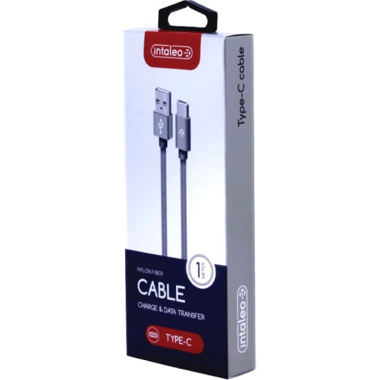 Дата кабель USB 2.0 AM to Type-C 1.0m CBGNYT1 grey Intaleo (1283126489136) Дата кабель USB 2.0 AM to Type-C 1.0m CBGNYT1 grey Intaleo (1283126489136)