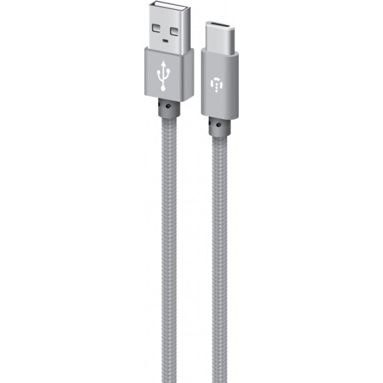 Дата кабель USB 2.0 AM to Type-C 1.0m CBGNYT1 grey Intaleo (1283126489136) Дата кабель USB 2.0 AM to Type-C 1.0m CBGNYT1 grey Intaleo (1283126489136)