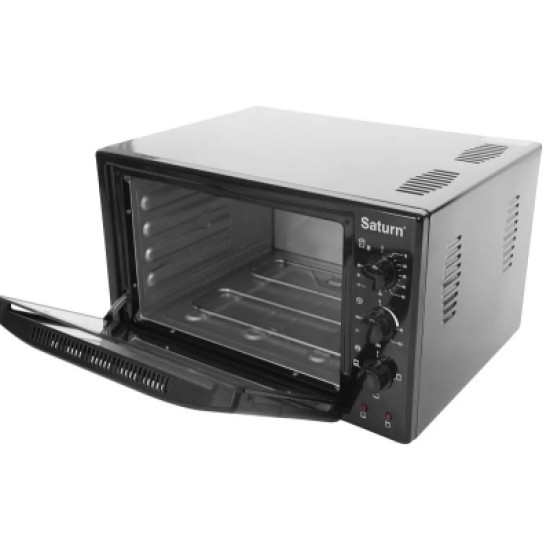 Електропіч Saturn ST-EC3804 Black Електропіч Saturn ST-EC3804 Black