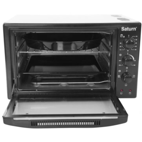 Електропіч Saturn ST-EC3804 Black Електропіч Saturn ST-EC3804 Black