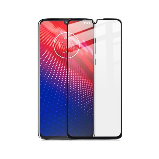 Скло захисне PowerPlant Full screen Motorola Moto Z4, Black (GL606986) Скло захисне PowerPlant Full screen Motorola Moto Z4, Black (GL606986)