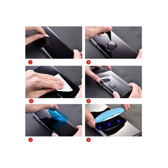 Стекло защитное PowerPlant Xiaomi Mi 10 (liquid glue + UF-lamp) (GL607891) Стекло защитное PowerPlant Xiaomi Mi 10 (liquid glue + UF-lamp) (GL607891)