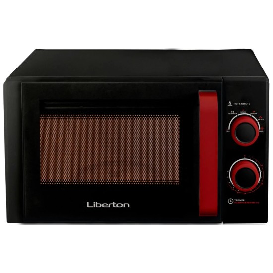 Микроволновая печь Liberton LMW-2082M black red Микроволновая печь Liberton LMW-2082M black red