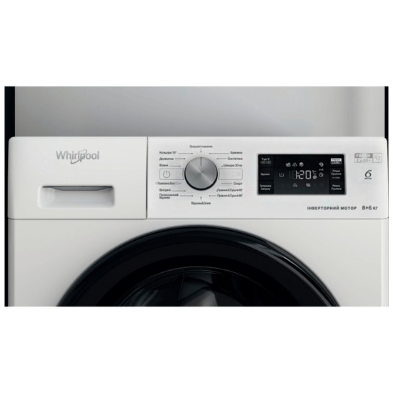 Стиральная машина Whirlpool FFWDB864349BVUA Стиральная машина Whirlpool FFWDB864349BVUA