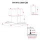 Вытяжка кухонная Perfelli TM 9642 I/BL 1000 LED Вытяжка кухонная Perfelli TM 9642 I/BL 1000 LED