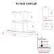Витяжка кухонна Perfelli TS 9635 I/BL 1000 LED Витяжка кухонна Perfelli TS 9635 I/BL 1000 LED