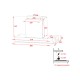 Вытяжка кухонная Perfelli BISP 6773 WH 1100 LED Strip Вытяжка кухонная Perfelli BISP 6773 WH 1100 LED Strip