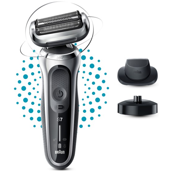 Електробритва Braun Series 7 71-S4200cs SILVER / BLACK Електробритва Braun Series 7 71-S4200cs SILVER / BLACK
