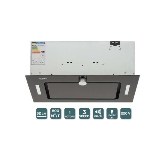 Вытяжка кухонная Ventolux PUNTO 52 BG (800) KN Вытяжка кухонная Ventolux PUNTO 52 BG (800) KN