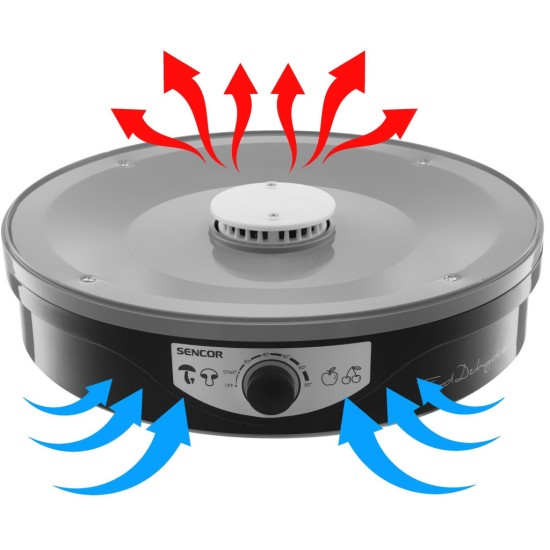 Сушка для овочів та фруктів Sencor SFD3109BK Сушка для овочів та фруктів Sencor SFD3109BK