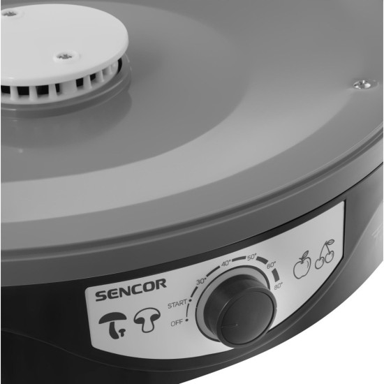 Сушка для овочів та фруктів Sencor SFD3109BK Сушка для овочів та фруктів Sencor SFD3109BK