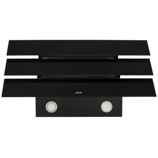 Вытяжка кухонная Eleyus FENIX 1200 LED 90 BL Вытяжка кухонная Eleyus FENIX 1200 LED 90 BL