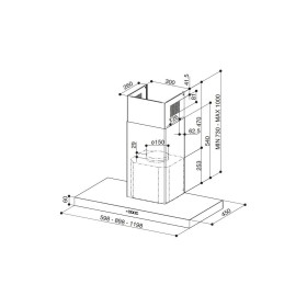Вытяжка кухонная Faber Stilo Comfort Wh Matt A60 (325.0618.789)