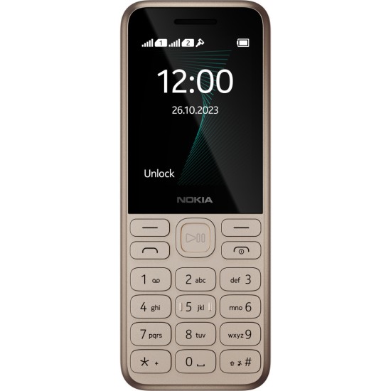 Мобільний телефон Nokia 130 DS 2023 Light Gold Мобільний телефон Nokia 130 DS 2023 Light Gold