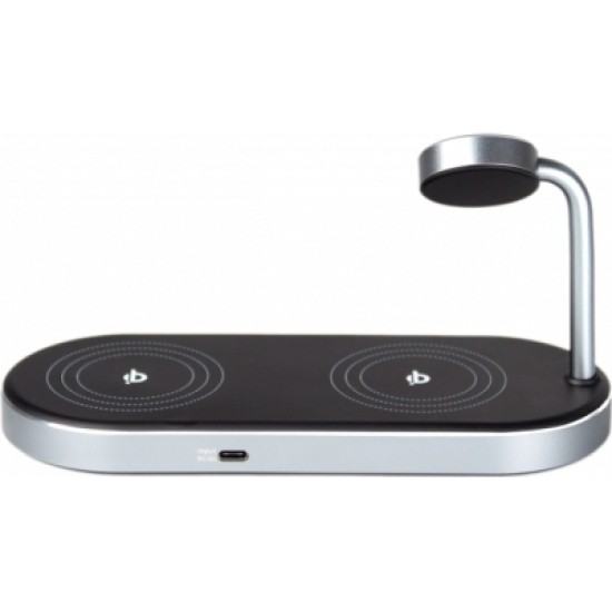 Зарядное устройство Verbatim 3in1 Apple Watch and Dual iPhone Charging Stand (49557) Зарядное устройство Verbatim 3in1 Apple Watch and Dual iPhone Charging Stand (49557)