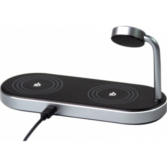 Зарядное устройство Verbatim 3in1 Apple Watch and Dual iPhone Charging Stand (49557) Зарядное устройство Verbatim 3in1 Apple Watch and Dual iPhone Charging Stand (49557)