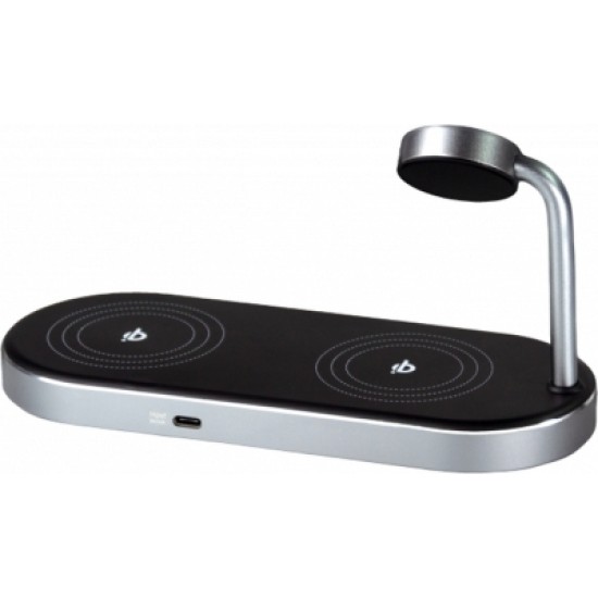 Зарядное устройство Verbatim 3in1 Apple Watch and Dual iPhone Charging Stand (49557) Зарядное устройство Verbatim 3in1 Apple Watch and Dual iPhone Charging Stand (49557)