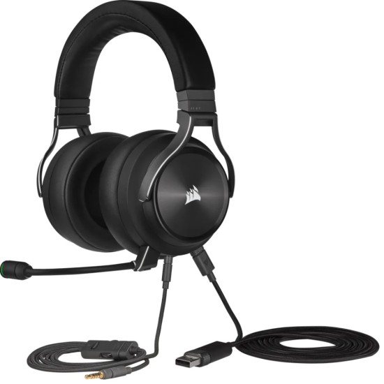 Навушники Corsair Corsair Virtuoso RGB Wireless XT (CA-9011188-EU) Навушники Corsair Corsair Virtuoso RGB Wireless XT (CA-9011188-EU)