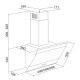 Вытяжка кухонная Eleyus Focus 700 50 WH (Focus70050WH) Вытяжка кухонная Eleyus Focus 700 50 WH (Focus70050WH)