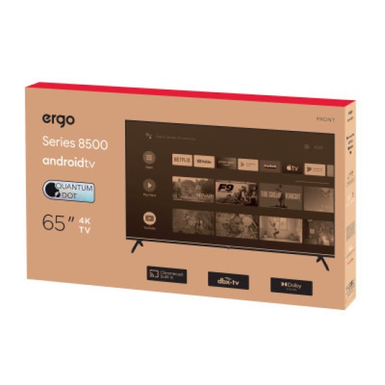 Телевізор Ergo 65GUS8555 Телевізор Ergo 65GUS8555