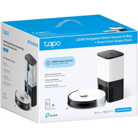 Пылесос TP-Link Tapo RV30 Plus Пылесос TP-Link Tapo RV30 Plus