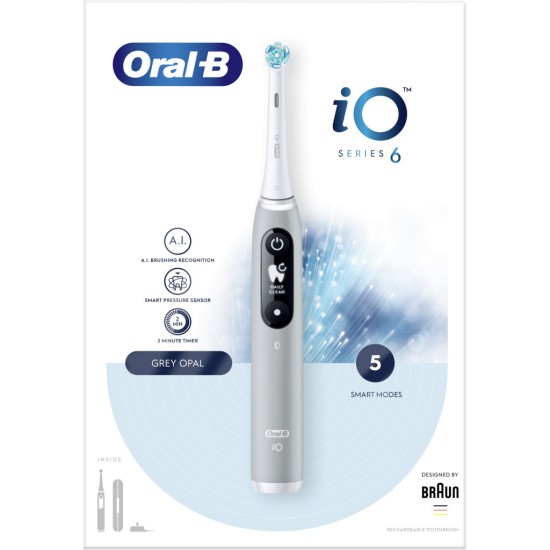 Электрическая зубная щетка Oral-B Series 6 iOM6.1A6.1K (4210201381686) Электрическая зубная щетка Oral-B Series 6 iOM6.1A6.1K (4210201381686)
