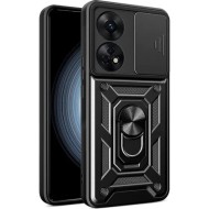 Чохол до мобільного телефона BeCover Military Oppo Reno8 T Black (710023)