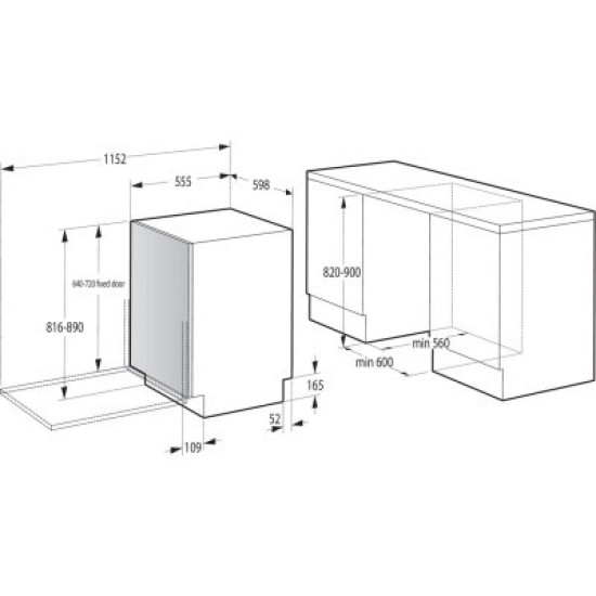 Посудомийна машина Gorenje GV643D60 Посудомийна машина Gorenje GV643D60
