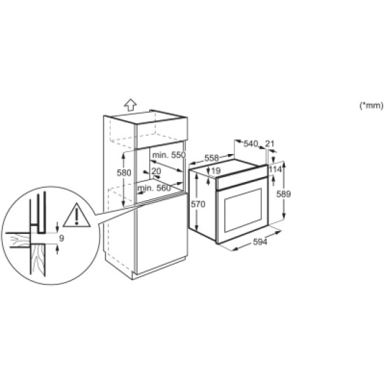 Духова шафа Electrolux KODEC70BZ Духова шафа Electrolux KODEC70BZ
